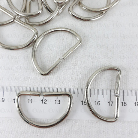 Półkółko metalowe 35mm/10 lub 100szt 3299