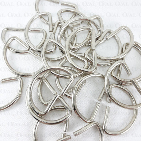 Półkółko metalowe 35mm/10 lub 100szt 3299