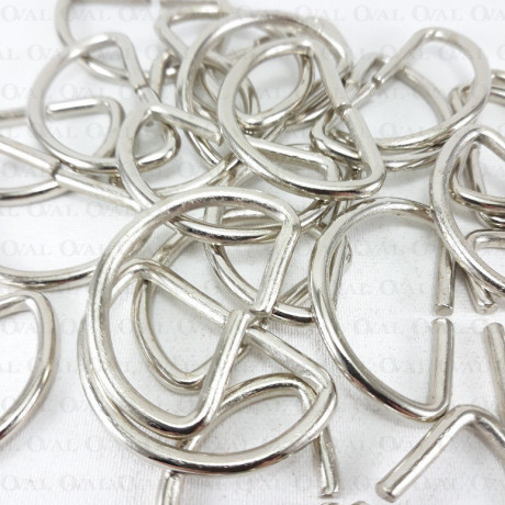 Półkółko metalowe 35mm/10 lub 100szt 3299