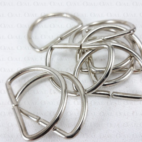 Półkółko metalowe 30mm/10 lub 100szt 3301