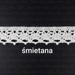 Koronka bawełniana 18mm/20yard 3302 Koronka bawełniana 18mm/20yard 3302