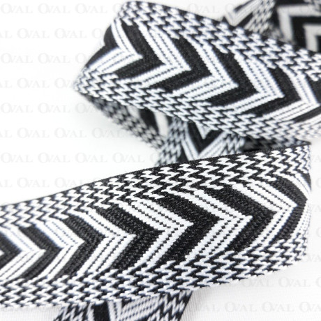 Ethnic decorative tape 25mm/1m or 20m 3303