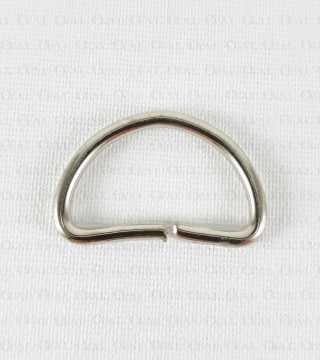 Półkółko metalowe 25mm/10 lub 100szt 3304