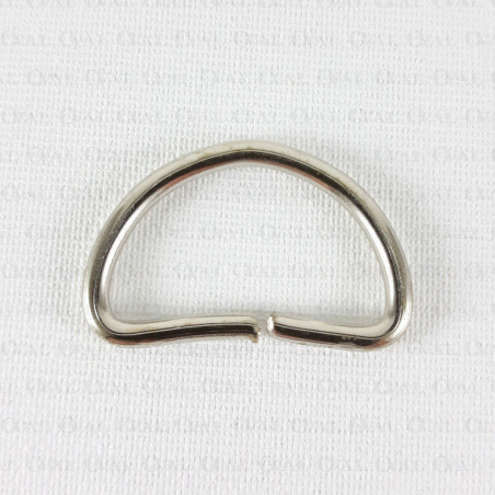 Półkółko metalowe 25mm/10 lub 100szt 3304