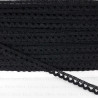 Cotton lace 11mm/25 yards black 3308
