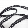 Cotton lace 11mm/25 yards black 3308