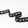 Cotton lace 11mm/25 yards black 3308