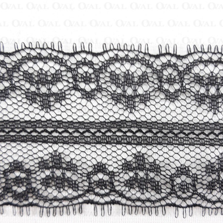 Lace 40mm/1 yard black 3312