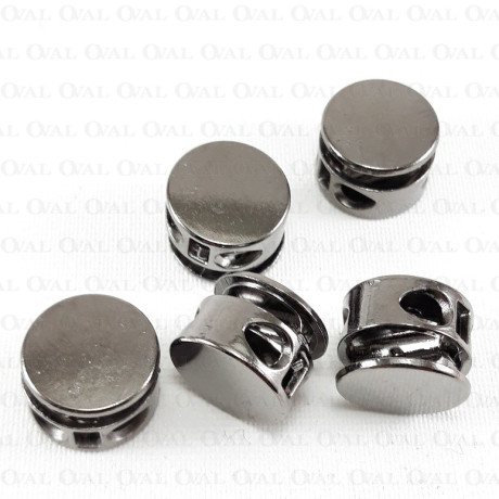 Metal stopper 10 or 200 pcs dark nickel 3314