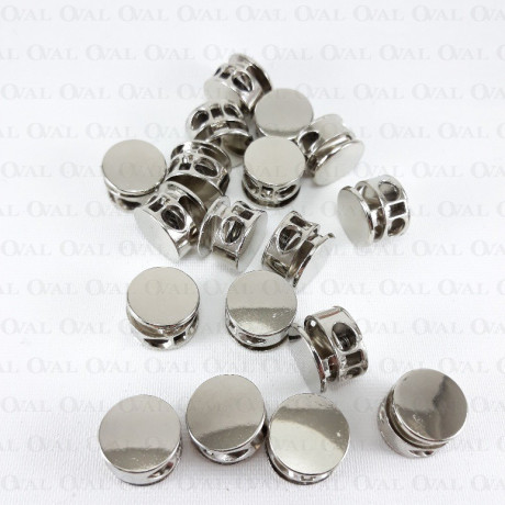 Metal stopper 10 or 200 pcs silver 3315