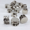 Metal stopper 10 or 200 pcs silver 3315