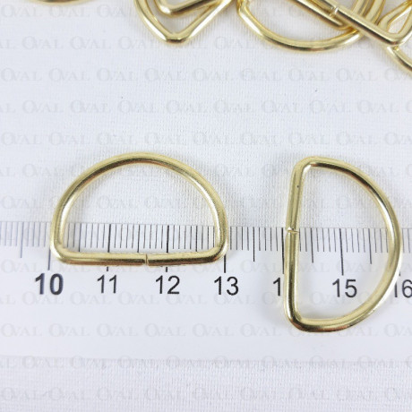 Metal half-ring 25mm / 1 piece 2123