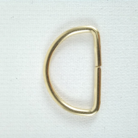 Metal half-ring 25mm / 1 piece 2123