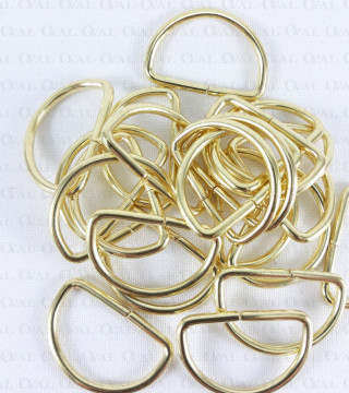 Półkółko metalowe 25mm 2123