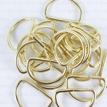 Metal half-ring 25mm / 1 piece 2123