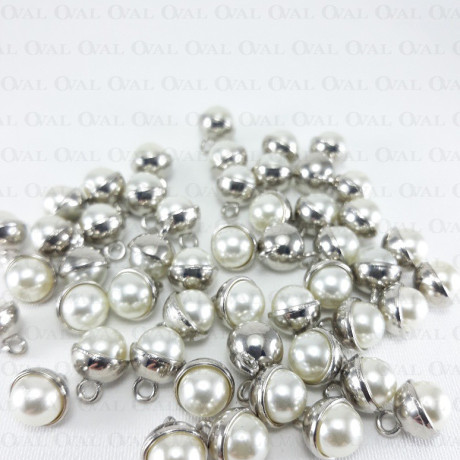 Guzik metalowy 9mm /10szt   2503