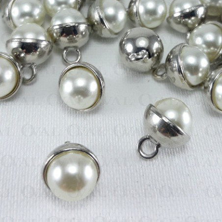 Metal button 9mm /10pcs 2503