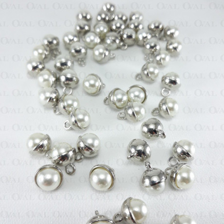 Metal button 9mm /10pcs 2503