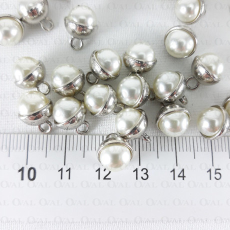 Metal button 9mm /10pcs 2503