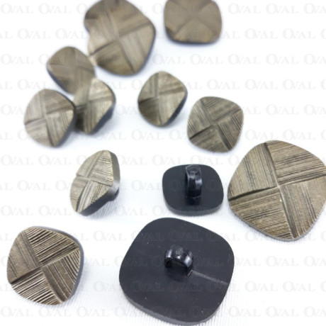 Plastic button 14mm, 20mm / 10 or 100 pcs 619