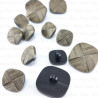 Plastic button 14mm, 20mm / 10 or 100 pcs 619