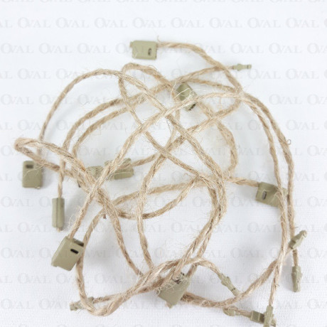 Jute seals 18cm/100pcs 3328