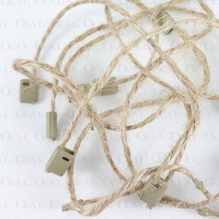 Jute seals 18cm/500 pcs 3329