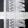 Guipure lace 70mm/1m white 3340