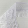 Guipure lace 70mm/1m white 3340