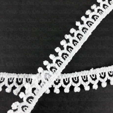 Guipure lace 10mm / 1 or 14m 3341