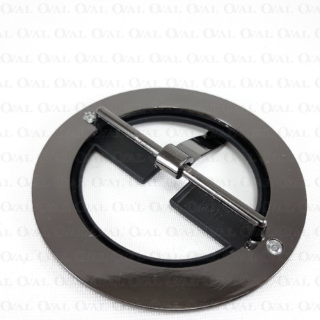 Black metal buckle 50mm 3358