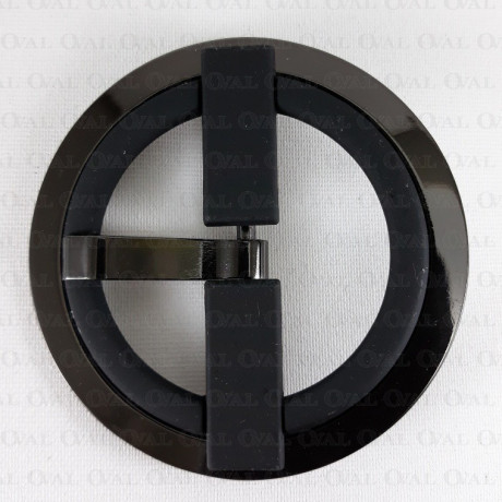 Klamra metalowa  50mm czarna 3358