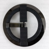 Black metal buckle 50mm 3358
