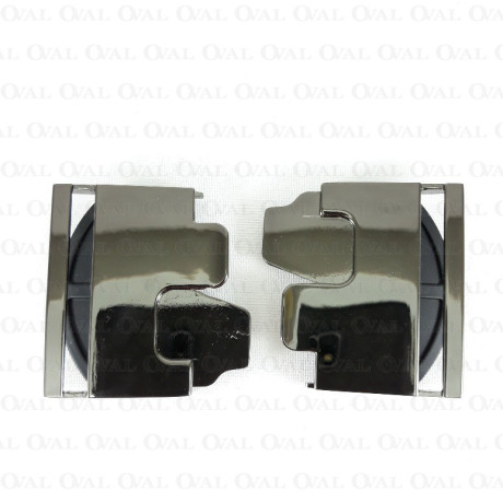 Black metal buckle 50mm 3359