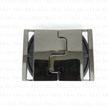 Klamra metalowa  50mm czarna 3359