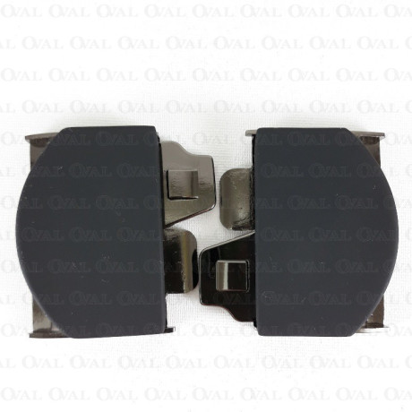 Black metal buckle 50mm 3359