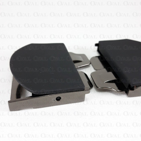 Klamra metalowa  50mm czarna 3359