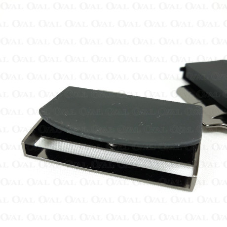 Black metal buckle 50mm 3359