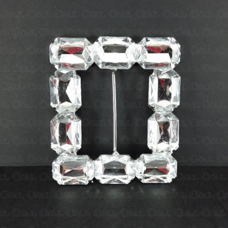 Decorative metal clasp 50 mm no. 1565