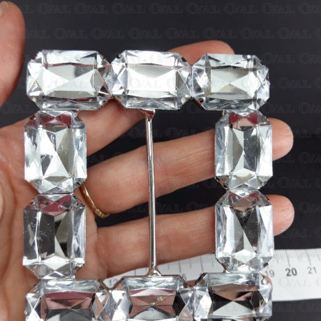 Decorative metal clasp 50 mm no. 1565