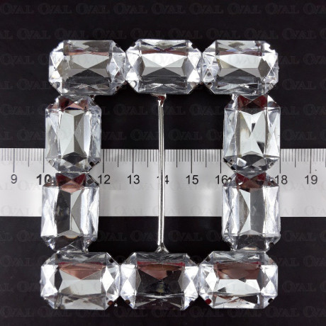 Decorative metal clasp 50 mm no. 1565