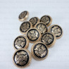 Metal buttons 15mm/10pcs 3367