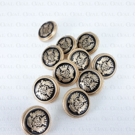 Metal buttons 15mm/10pcs 3367