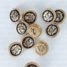 Metal buttons 15mm/10pcs 3367