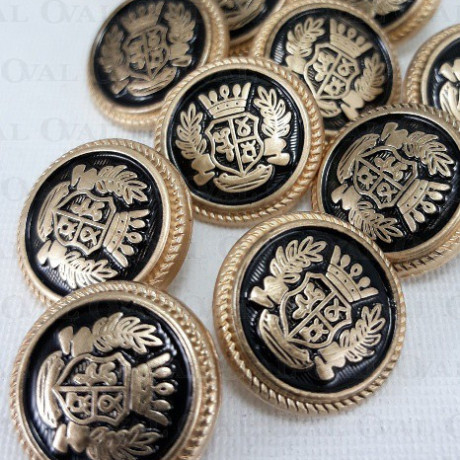 Metal buttons 15mm/10pcs 3367