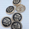 Metal buttons 20mm/1 piece 3368
