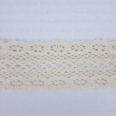 Koronka bawełniana 45mm/1 lub 25yard  3373