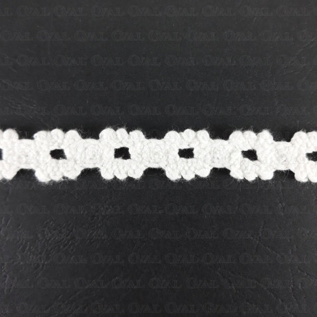 Cotton lace 15mm /1 or 25 yards white 3376