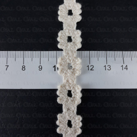 Koronka bawełniana 15mm /1 lub 25yard   3377