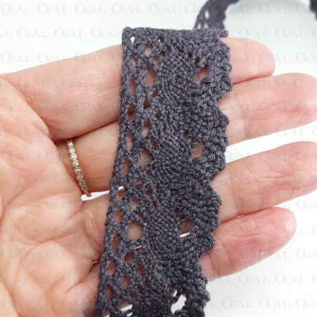 Koronka bawełniana 30mm/25yard  3378